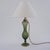1890's French Art Nouveau Baccarat Style Satin Glass & Ormolu Antique Table Lamp - Rewired For Sale - Image 6 of 14