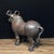 Bronze Vintage Bronze Rhinoceros Figure With Archaic Scrollwork – Xiniu Statue For Sale - Image 8 of 9