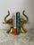 1970s Vintage Brass Elephant Bookends - a Pair For Sale - Image 5 of 10