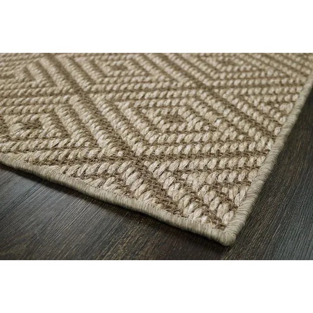Traditional Casa Cosima Natural Rugs Aria Hazel 100% Sisal Rug- 4' x 6' For Sale - Image 3 of 4