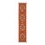 Modern Navajo Style Hand-Knotted Wool Rug – Terracotta Geometrical Cross Design For Sale