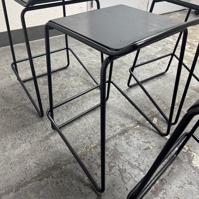 Blu Dot Ready Counter Stools, Set of Four For Sale - Image 12 of 12