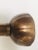 Fabulous pair of large brass candlesticks on a round scalloped base. Tall form with scalloped base and upper part...