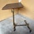 Ar Swenson Brass Adjustable Paw Footed Desk Table For Sale - Image 9 of 12