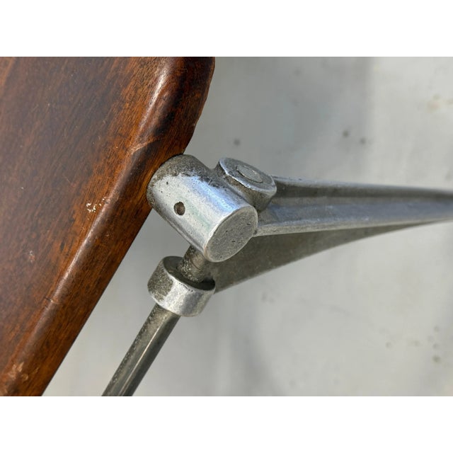 Robert Josten Aluminum Chair and Table - Set of 3 For Sale - Image 10 of 12