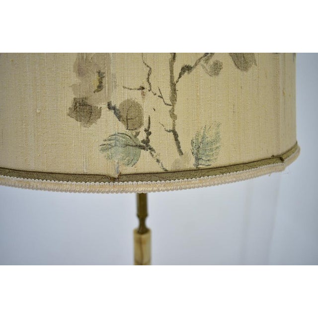 Mid-Century Alabaster and Brass Floor Lamp, Czechoslovakia, 1950s For Sale - Image 18 of 18