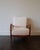 Pair of Paolo Buffa style armchairs,1950's. Originally sourced from Italy and recently reupholstered in white boucle...