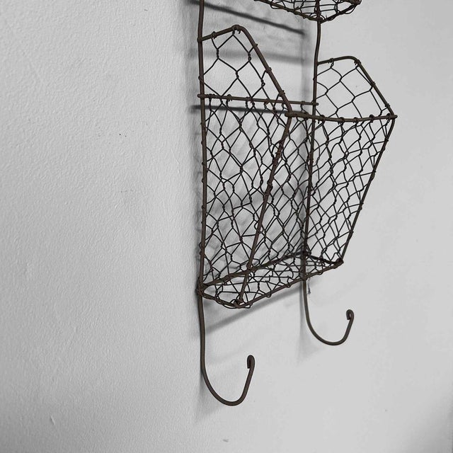 Vintage Wire Letter Rack, 1960s For Sale - Image 9 of 15