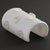 Krizia White Resin Lucite Cuff Bangle Bracelet with Cabochons For Sale - Image 4 of 13