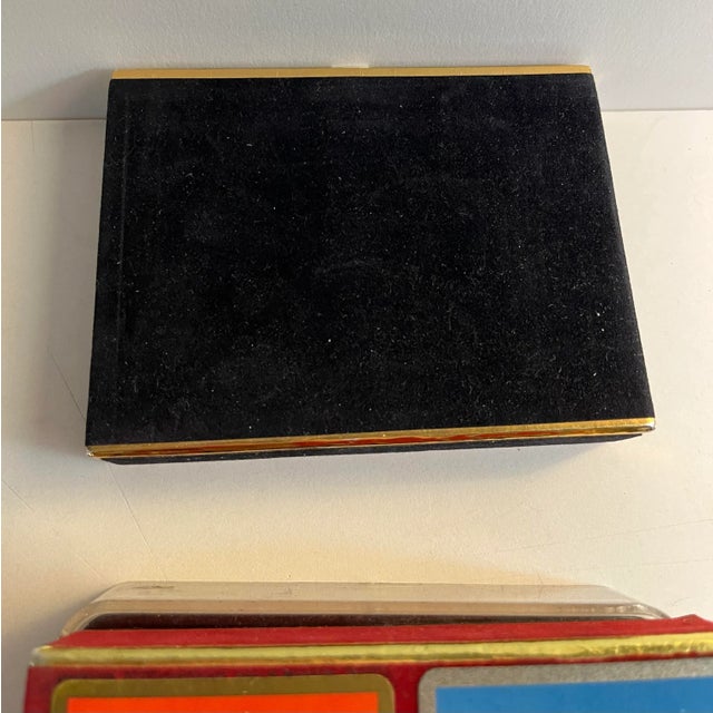 Mid-Century Modern Mid-Century Boxed Playing Cards- Set of 3 For Sale - Image 3 of 7