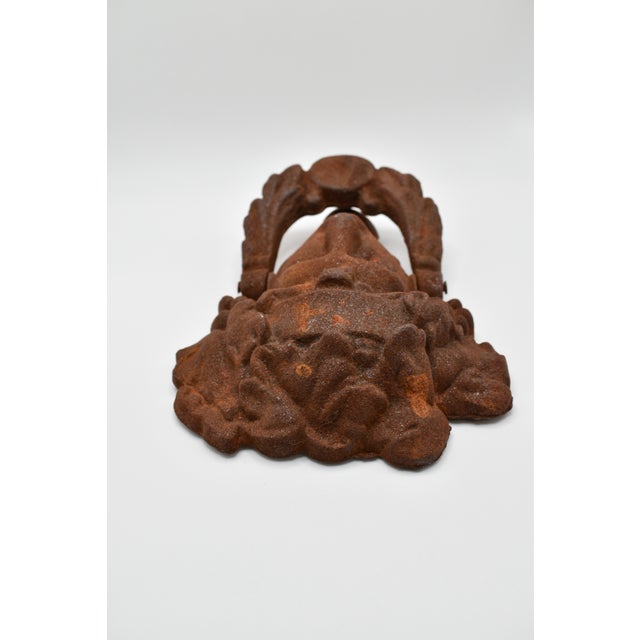 European Cast Iron Door Knocker 21st Century For Sale In Wichita - Image 6 of 11