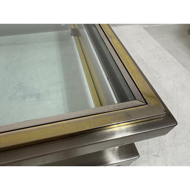 1970s Sliding Top Vitrine Coffee Table, 1970s For Sale - Image 5 of 12