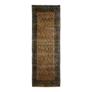 Ward + Gray Forsythia HandKnotted 100% Ghazni Wool Rug, 9' x 12' For Sale