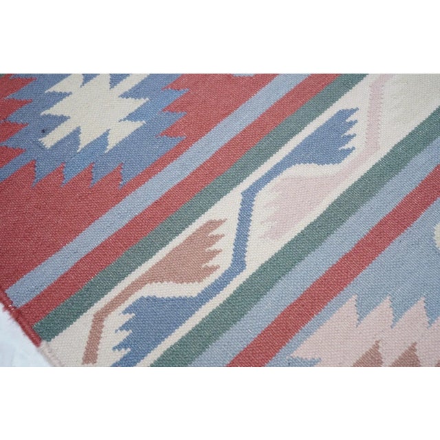 Red 1970s Vintage Kilim Rug 9'1'' x 12'3'' For Sale - Image 8 of 12