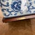 Chinoiserie Petite Ralph Lauren Blue and White Chinoiserie Square Lamps, a Pair For Sale - Image 3 of 7