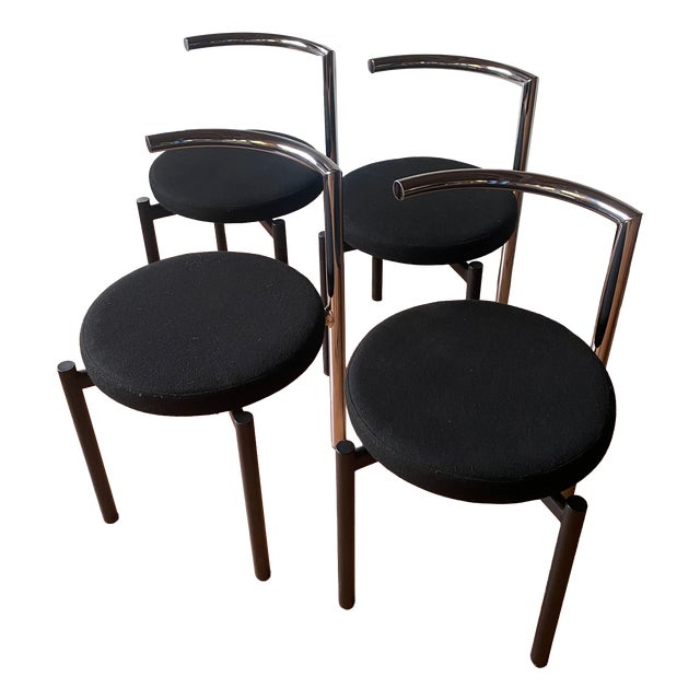 Postmodern Conspicuous Chairs, 1980s, Set of 4 For Sale