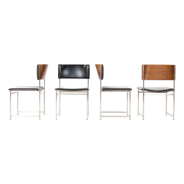 SM08 Chairs by Cees Braakman for Usm Pastoe 1960s, Set of 4, Set of 4 For Sale