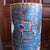 Ceramic Cerulean Blue Chinese Porcelain Hat Stand Vases - A Pair For Sale - Image 7 of 14