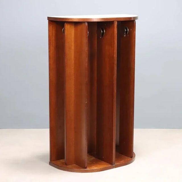 Vintage Italian Hall Tree in Wood, 1960s For Sale - Image 11 of 11