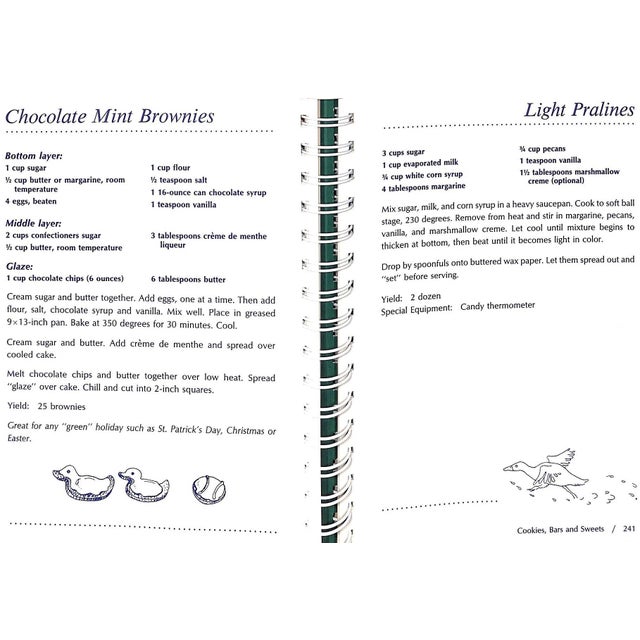 "It's Our Serve! Smashing Recipes From the Junior League of Long Island" 1989 For Sale In New York - Image 6 of 12