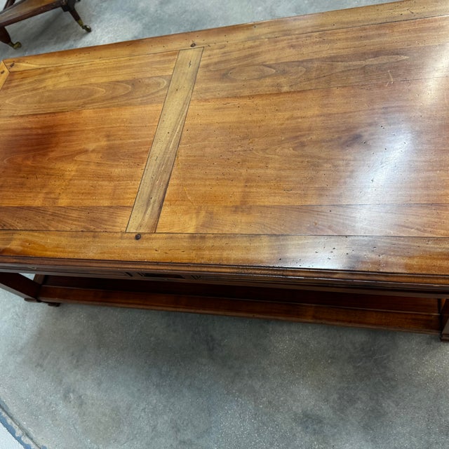 Directoire Style Coffee Table in Wood, 1960s For Sale - Image 14 of 18