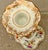 Dresden Porcelain Dresden, Germany Hand Painted Floral With Gold Accents Porcelain Candlestick For Sale - Image 4 of 12