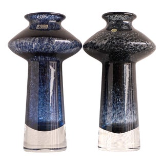 Vases Known as Oxid by Bo Borgström for Åseda, Set of 2 For Sale
