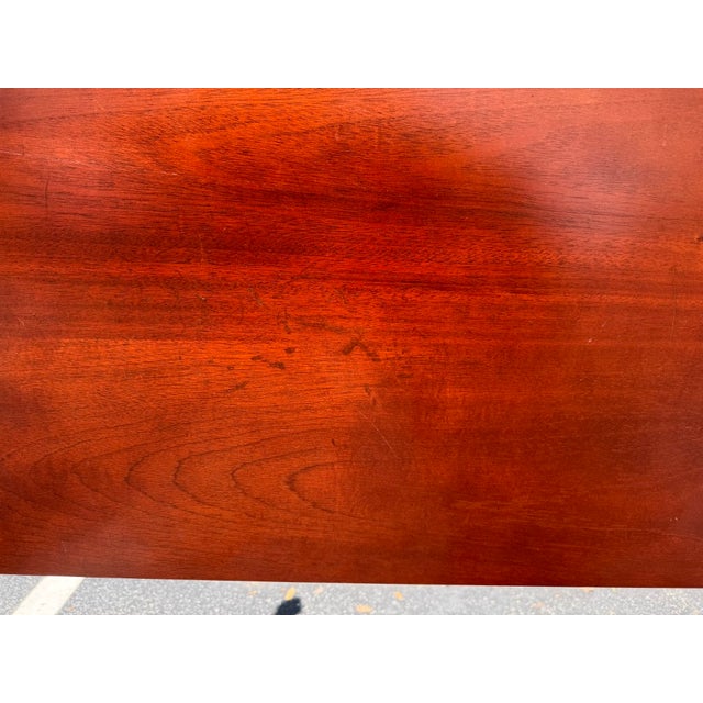 Vintage King Size Cherry Bed Frame by Y&j Furniture For Sale - Image 16 of 18