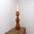 Large Vintage Turned Wood Candlestick, 1960s For Sale - Image 3 of 12