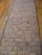 American 1920s Multicolor Basketweave Folk Art American Hooked Rug 3' X 27'5" Handknotted Wool Carpet For Sale - Image 3 of 9