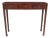 Vintage Elm 3-Drawer Console Table For Sale