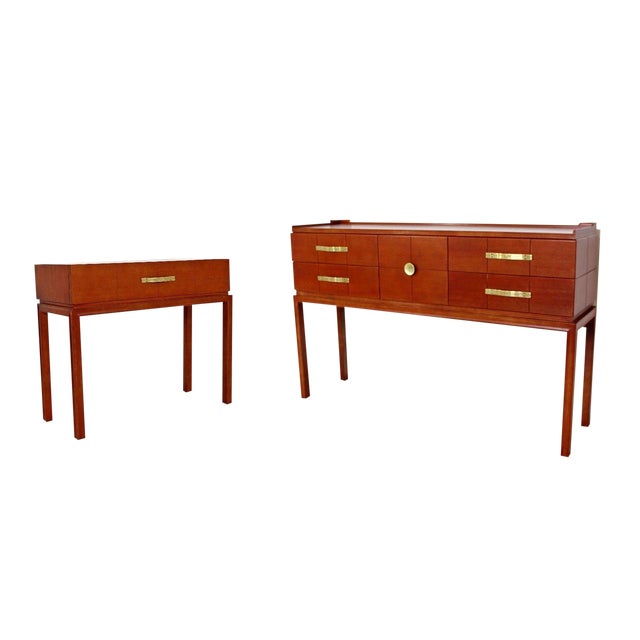 1950s Mid Century Modern Tommi Parzinger For Charak Console Foyer