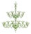 Rigadin Murano Glass Chandelier by Simoeng For Sale