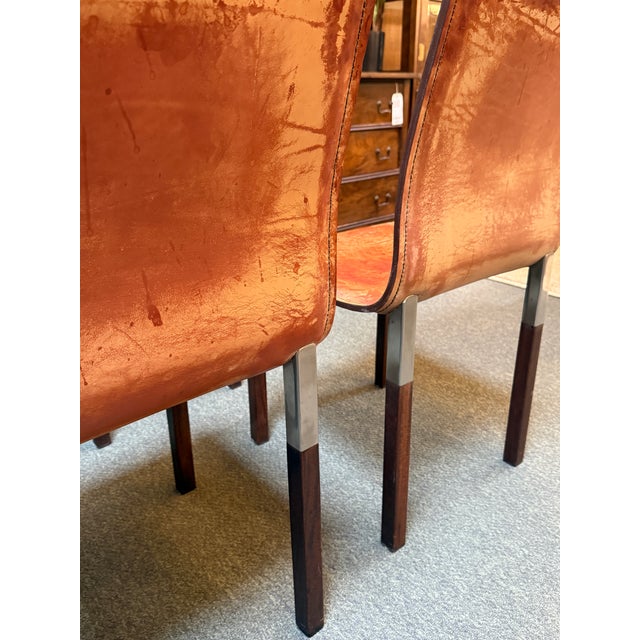 Zele Furniture Emile Dining Chairs, Set of Six For Sale - Image 16 of 16