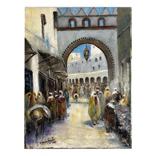 René Alphonse Van Den Berghe, Erik the Belgian, 1990s, Oil on Canvas For Sale