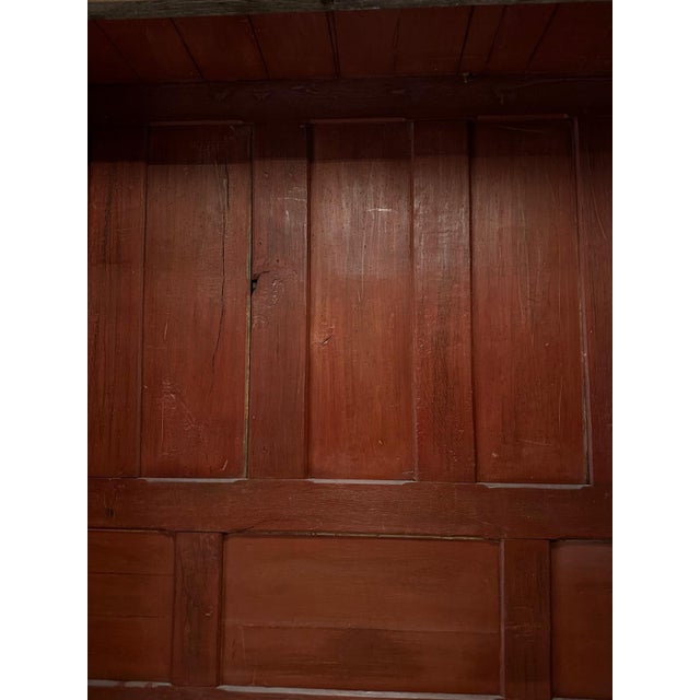 Brown Large French Louis XVI Oak Bookcase, 1700s For Sale - Image 8 of 18