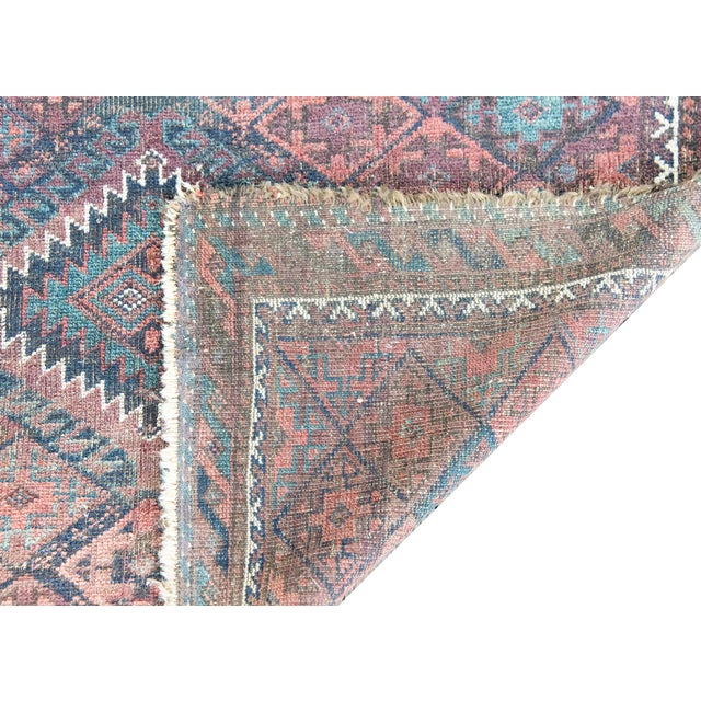 Early 20th Century Persian Baluch Rug For Sale - Image 10 of 14