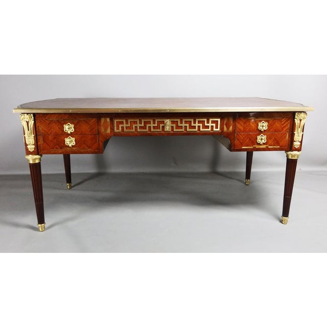 20th Century Mahogany Desk For Sale - Image 16 of 17