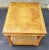 American Heritage American Two-Tier Burl Fruitwood and Cane Side Table With Pull-Out Tray For Sale - Image 3 of 10