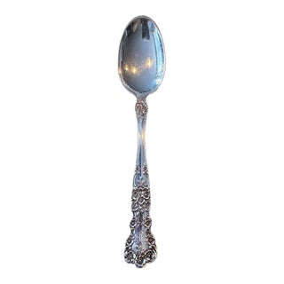 Antique Gorham Sterling Silver "Buttercup" Teaspoons. Set of 5. Monogram "H" For Sale