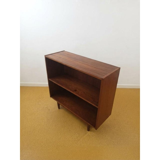 Vintage Danish Low Bookcase, 1950s, in Restored conditions. Designed 1950 to 1959