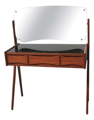 Teak Dressing Table by Arne Vodder for Oelholm Moebelfabrik, 1960s