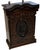 Antique Petite Mahogany & Ebony Victorian Wall Cabinet For Sale - Image 4 of 4