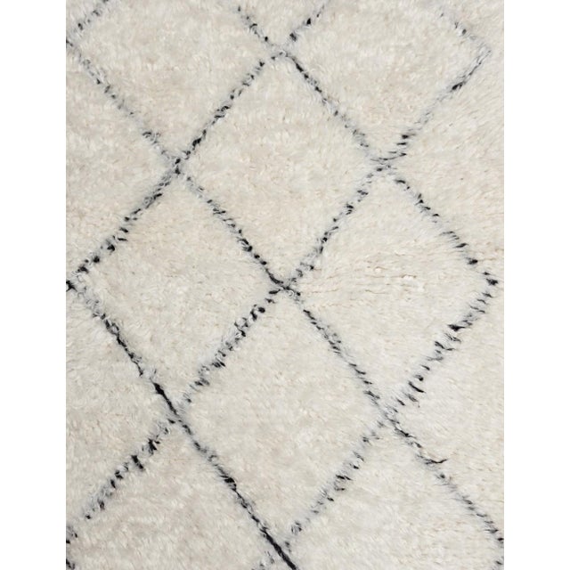 Small Moroccan Marmoucha Rug - 3.9 X 2.3 Ft For Sale - Image 4 of 7
