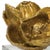 Flowers are a girl's best friend, don't you agree? We cast a magnolia bloom in gold leaf and set it atop a crystal base...