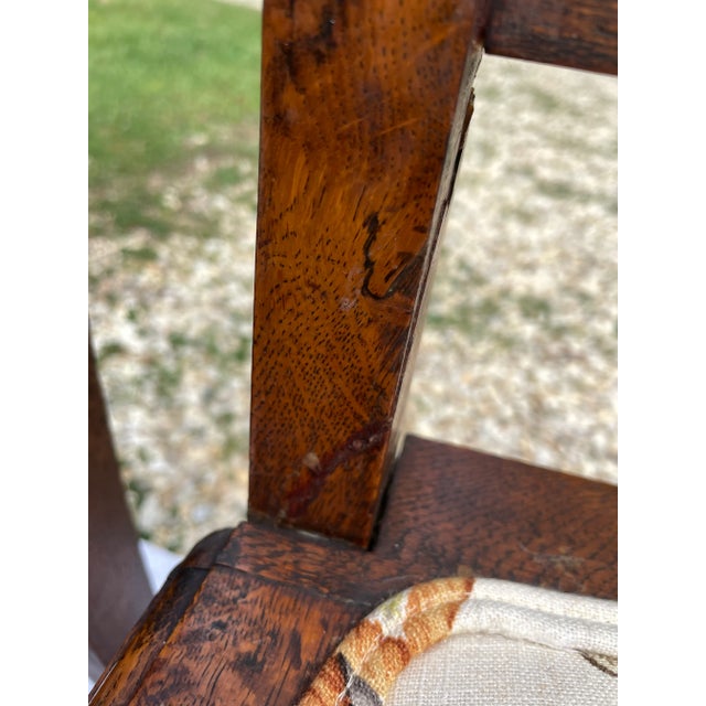 Late 19th Century Antique Carved Oak Claw Foot Side Chairs - a Pair For Sale - Image 10 of 11