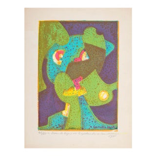 Sous le Signe de Septembre - Original Screen Print by C. Hirtz - 1980 1980 For Sale