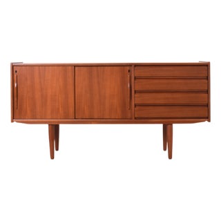 Mid-Century Danish Teak Sideboard, 1960s For Sale