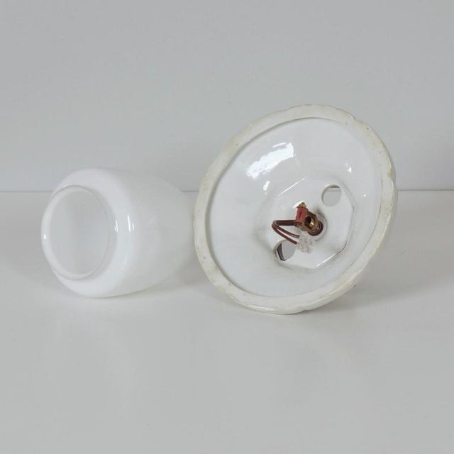 1930s Vintage Art Deco Ceiling Light, 1930s For Sale - Image 5 of 8