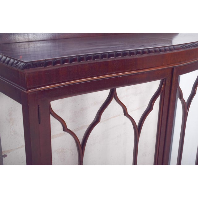 Portuguese Front Display Cabinet, 1890s For Sale - Image 9 of 10